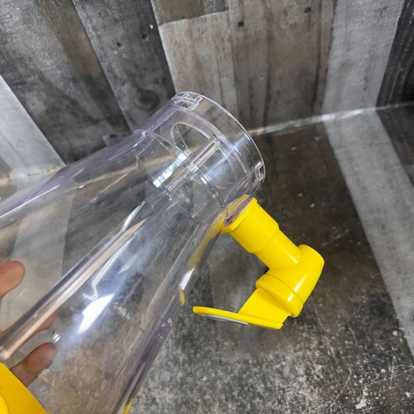 Back To Basics Blender Smoothie Elite SE2000 Plastic Pitcher 7 Cup Lid Yellow - Picture 7 of 9